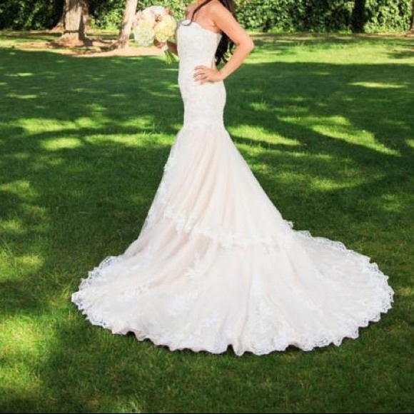 🛍️SALE🛍️ David Tutera Wedding Gown (Mon Cheri 2015) - Picture 1 of 9